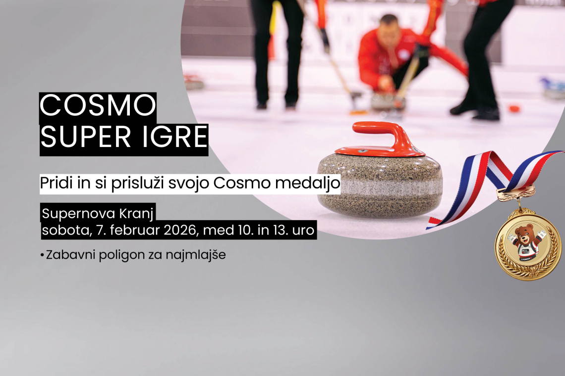 Super igre prihajajo v Supernovo Kranj